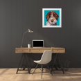 thumbnail image 3 of Vitaletti, Carolee 12x12 White Modern Wood Framed Museum Art Print Titled - Colorful Doodle, 3 of 4