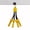 Yellow, variant on Banana Bungee Banana Holder with Clamp Anchor, Under Cabinet Hanging Storage, Black, Made in USA