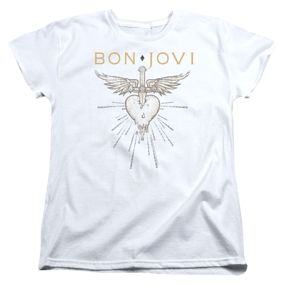 Bon Jovi - Greatest Hits - Women's Short Sleeve Shirt - X-Large
