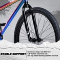 thumbnail image 4 of cubsala 24 Inch BMX Race Bike Trident Bicycles Beginner-Level to Advanced Riders with 2 Pegs Trick Cycling and Professional Riding, Colorful, 4 of 7