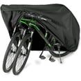 thumbnail image 4 of Funda para Bicicletas - Almacenamiento de Bicicletas Exterior Impermeable para 1 o 2 Bicicletas - Material Ripstop de Alta Resistencia - Fundas Estacionarias y para Transporte de Bicicletas, 4 of 5