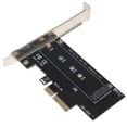 thumbnail image 1 of Tarjeta adaptadora EM2-5001 NVME M.2 a PCI-E3.0X4 tarjeta expansión alta velocidad M2 NGFF M Key Tarjeta conversión SSD, 1 of 9