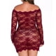 thumbnail image 2 of Gibobby Lenceria mujer sexy Conjunto de pijamas para mujer, ropa interior de , lencería de una pieza, ropa interior de encaje de talla grande(Vino XXL), 2 of 5