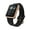 Rose Gold Black, variant on Fusion 3 Unisex Adult Rectangular Smart Watch, Burgundy, Silicone Strap