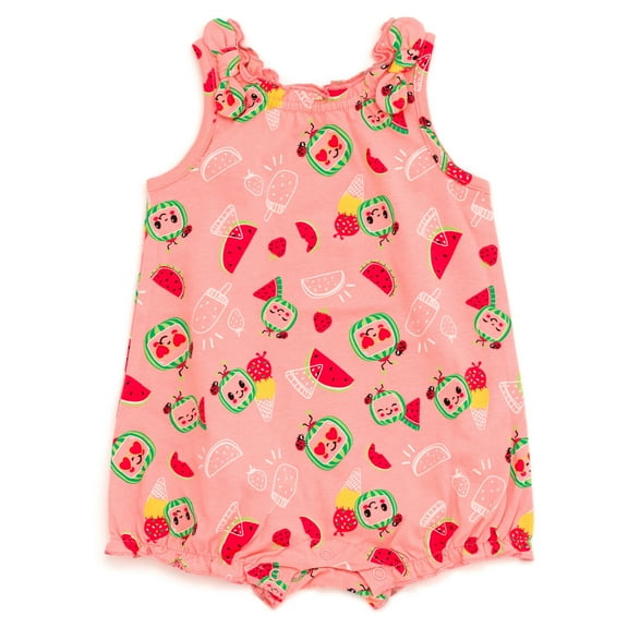 CoComelon Bubble Sleeveless Romper Newborn to Infant