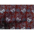 thumbnail image 4 of oneOone Cotton Poplin Fabric Leaves & Floral Block Fabric Prints By Yard 42 Inch Wide, 4 of 4