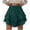 Green, variant on Flowy Shorts for Women Ruffle Skorts Mini Skirts High Waisted Teen Gilrs Tennis Skort Summer Shorts Beige, XXL