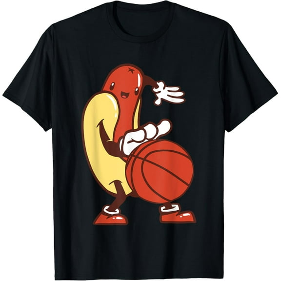 Sam Soft Hotdog Basketball T-Shirt