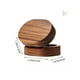 thumbnail image 3 of Caja De Madera Nogal Para Un Anillos De Boda O Compromiso, 3 of 4