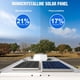 thumbnail image 2 of Panel solar ECO-WORTHY de 25 W, 12 V, monocristalino, impermeable, para cargar batería de 12 V de RV, barco, remolque, ATV, coche o alimentar luz de 12 V, carga de batería de 12 V y otras aplicaciones, 2 of 5