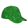 thumbnail image 2 of Goofa Green Glitter Printed Baseball Cap for Men and Women - Adjustable Unisex Hat for Sports and Casual Wear,Sun protection Casual Outdoor Everyday Fashion Cap, 2 of 9