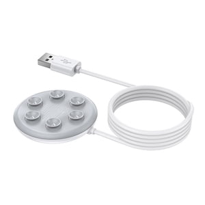 Kurtrusly Chargeur sans fil Téléphone mobile Portable Coupes à aspiration sans fil Chargeur de tampon Téléphone Sucker Chargeur