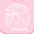thumbnail image 4 of Inktastic Summer Vacation Mode Anna Maria Island Florida Boys or Girls Baby Bib, 4 of 4