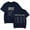 Navy, variant on RÜFÜS DU SOL World Tour 2025 Merch Short Sleeve T-shirt Unisex Fashion Crew Neck Top