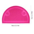 thumbnail image 2 of GAXIRE Cat Litter Mat De PVC Rosado Resistente Y Suciedad Para, 2 of 6