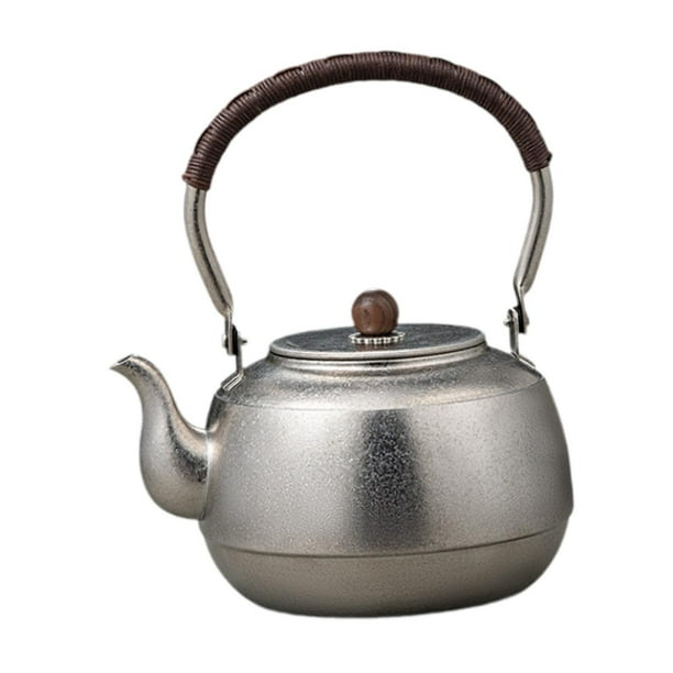 Tnarru Camping Kettle Coffee Tea Pot Tableware with Lid Water Jug