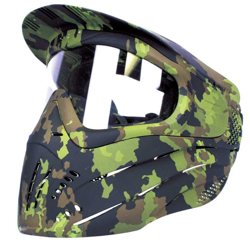 JT Premise Paintball Mask Camo, Clear Lens