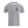 thumbnail image 5 of Bibifish Mens T-Shirts Loose Fit Landscape Graphic Print Tshirts Street Style Fall Casual Short Sleeve Tee Tops, 5 of 7