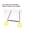 Blue/Blue, variant on Jensen Commercial Combo Trapeze Bar - Blue-Blue
