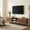 Walnut, variant on Barara King 70 Inch TV Stand Waveform Fluted Panel Media Console Entertainment Center for Living Room Bedroom Home Furniture, Oak