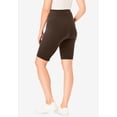 thumbnail image 2 of Woman Within Plus Size Stretch Cotton Pocket Bike Short, 2 of 5
