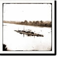 thumbnail image 2 of Historic Framed Print, James River Va. U.S.S. Casco light-draft monitor, 17-7/8" x 21-7/8", 2 of 9