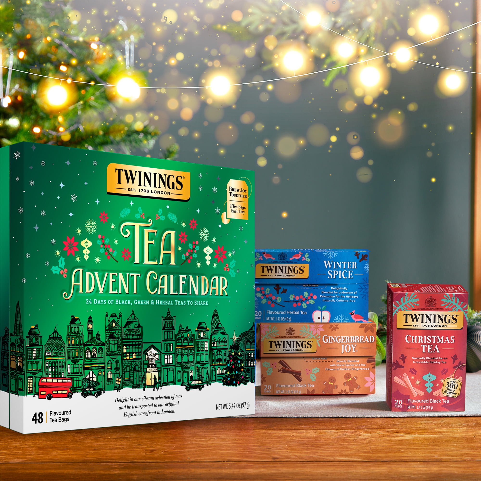 Twinings Winter Collection Tea Bags, 3 Boxes, 60 Count - Walmart.com
