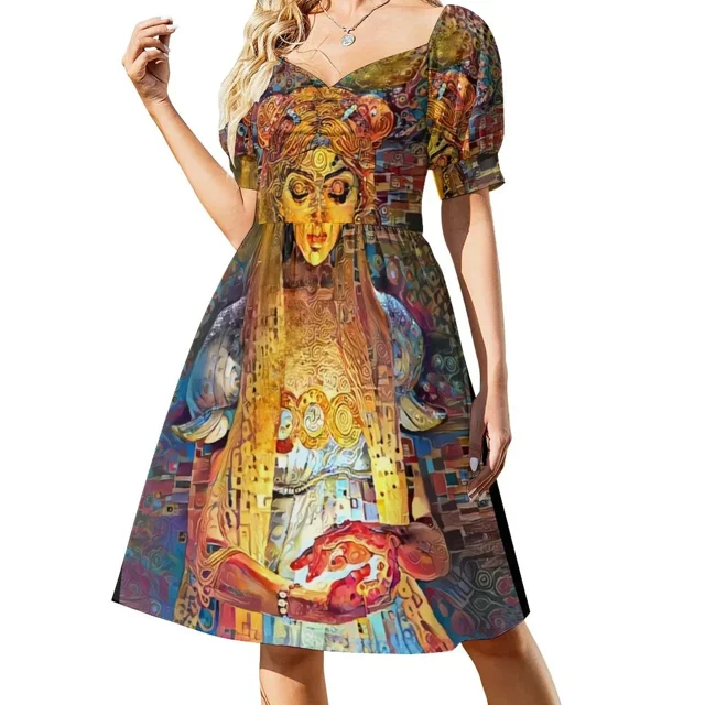 Vestido sin mangas Moon Sailor vestidos de noche de estilo coreano ropa femenina para mujer