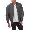 thumbnail image 5 of Pro Club Men's Varsity Fleece Baseball Jacket, 5 of 5