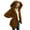 Brown, variant on Lindreshi Cardigan Sweaters for Women Plus Size Clearance Women's Solid Color Casual Plush Cardigan Long Sleeve Pockets Blouse Coat Tops