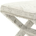 thumbnail image 5 of SAFAVIEH Palmer Ottoman Silver Nail Head Multi / Beige, 5 of 6