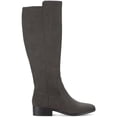 thumbnail image 2 of Style & Co. Womens Charmanee Faux Suede Riding Knee-High Boots, 2 of 3