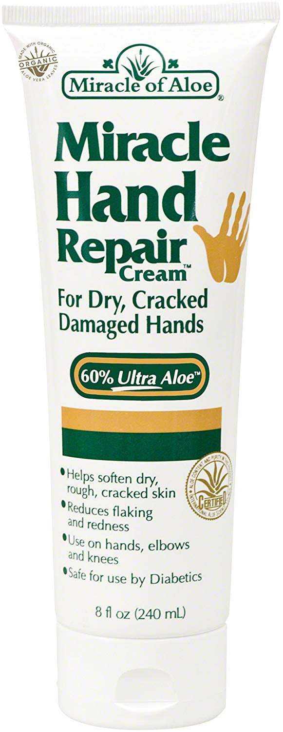 Miracle Hand Repair Cream 8 ounce with 60 UltraAloe