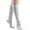 White, variant on Well Being 146 Women's Casual Cotton Knee High Socks 15-20 mmHg