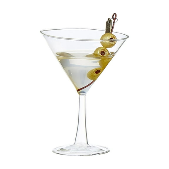 Raz Imports Martini Christmas Ornament, Clear, 1 Count
