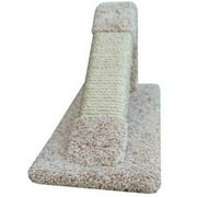 New Cat Condos Premier Tilted Scratching Post-Color:Beige