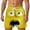 22-Yellow, variant on ibiyuan Mens Swim Trunks Cute 3d Cartoon Face Funny Swimming Board Shorts Elastic Waist Mens Bathing Suits Swimwear for Men