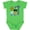 Apple Green, variant on Im Gonna Be a Big Brother- Truck and Crane Boys Baby Bodysuit