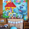 thumbnail image 3 of Blue Clues Backdrop Banner Party Supplies Poster Background for Photography Kids Birthday Decorations, 3 of 8