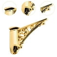 thumbnail image 6 of deevoka Glass Shelf Bracket Baroque Replacement Wall Mount Bathroom Gold, 6 of 9
