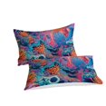 thumbnail image 2 of Ensembles de Literie Design Maison Strange Creatures Housse de Couette Imprimée pour Garçons Filles, Full (80"x90 Pouces), 2 of 5