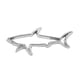 thumbnail image 1 of Pegatina Autoadhesiva de Patrón de Tiburón Unique Bargains Tono Plata Decorativa para coche, 1 of 1