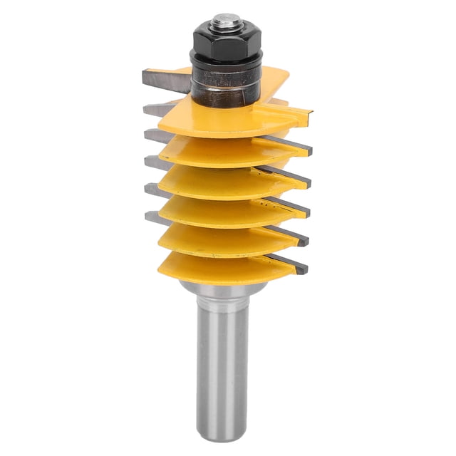 Herramientas industriales, vástago de 1/2 pulgada, cortador de carpintería, broca enrutadora para juntas de pegamento, rendimiento de alta gama