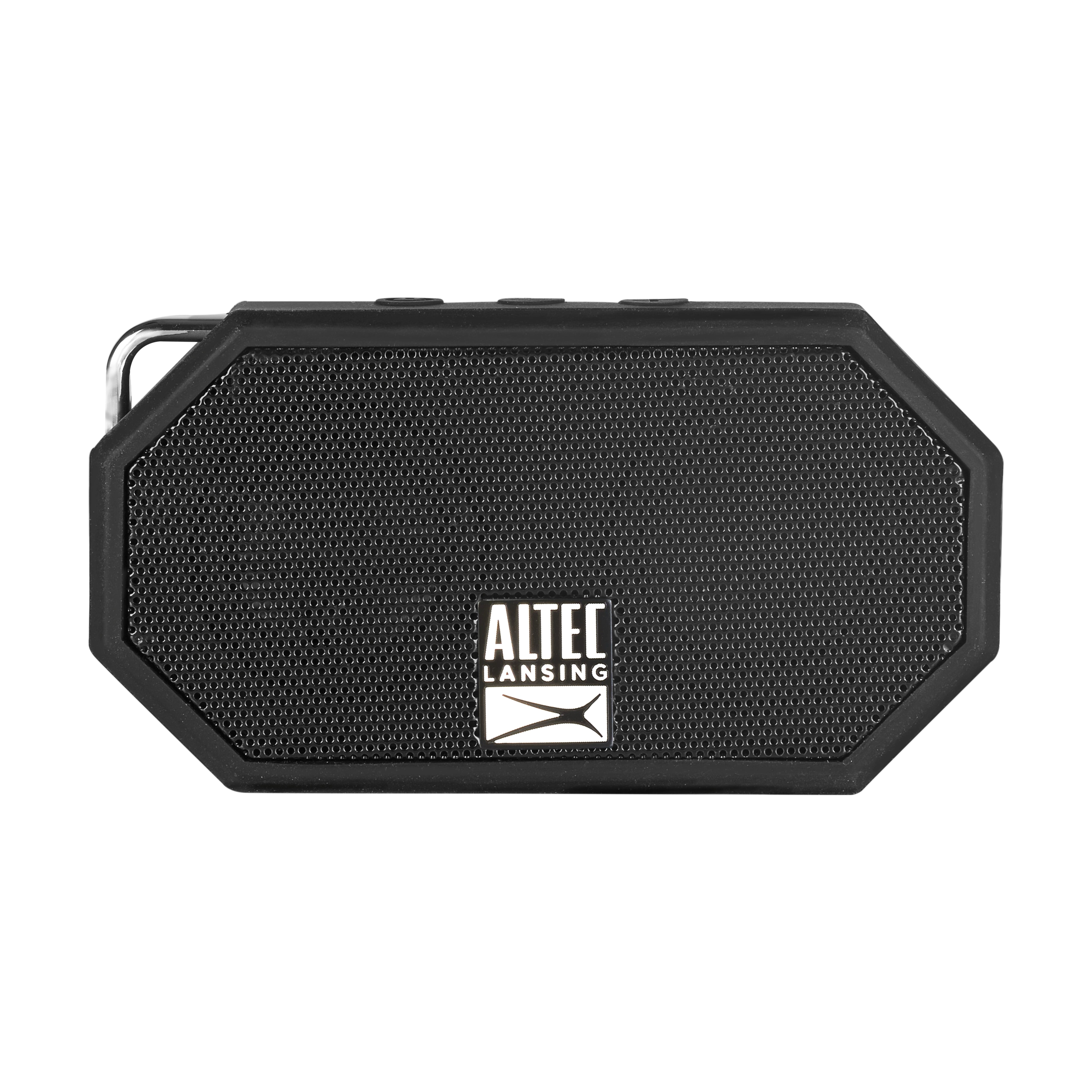 Altec Lansing IMW257BLK Mini H20 Bluetooth Speaker, Black