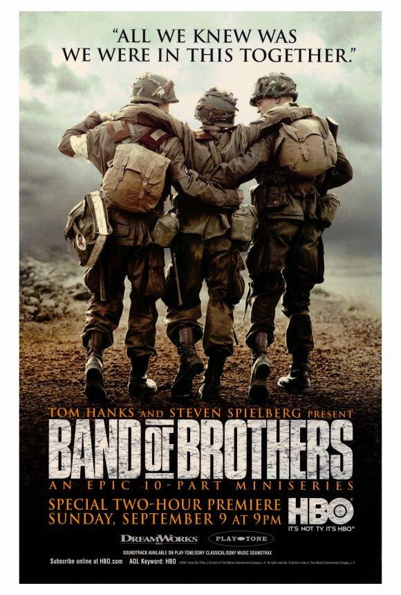 Band of Brothers (2001) 27x40 Movie Poster