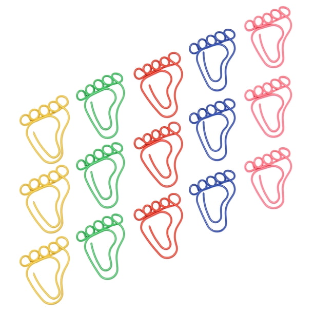 Clips De Papel Metálicos, 100 Piezas Clip De Papel Lindo Multiusos Exquisito Para Oficina
