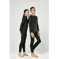 thumbnail image 3 of DEVOPS Boys and Girls Thermal Underwear Long Johns Set with Fleece Lined (Large, Black), 3 of 4