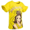 thumbnail image 3 of Disney Princess Belle Birthday Toddler Girls T-Shirt Yellow 5T, 3 of 5
