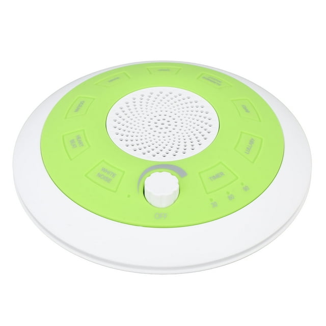 Machine à Bruit Blanc Portable, 8 Sons Machine à Son Multifonction pour Bébé pour Maison pour Bureau Bleu Royal, Vert Gazon