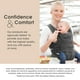 thumbnail image 5 of Boppy ComfyFit Adjust Baby Carrier – 8-35lbs, Heathered Gray – Hybrid Baby Carrier Newborn to Toddler with Adjustable Straps & Comfort of A Baby Wrap, 5 of 5